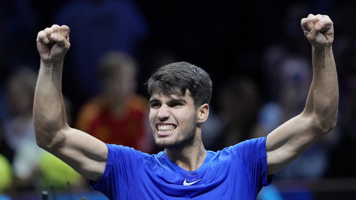 Laver Cup 2024: Alcaraz beats Shelton to bring Team Europe level