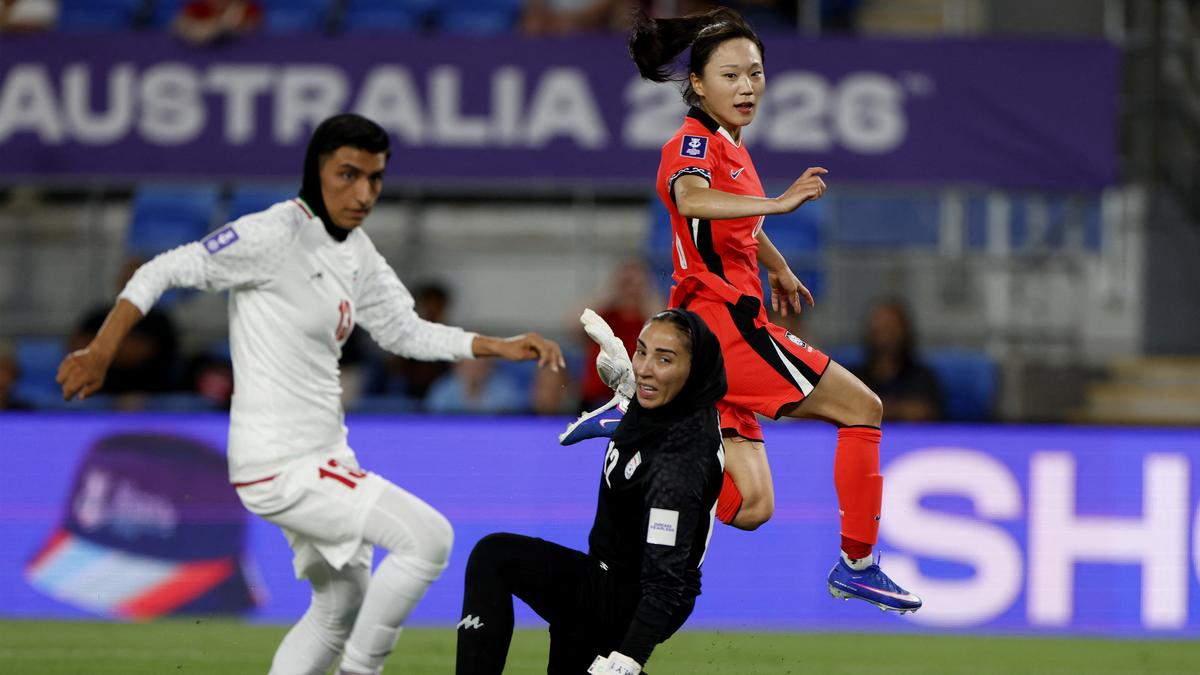 Copa Asiática Feminina da AFC 2026: Irã derrotado pela Coreia na primeira mão enquanto a guerra em casa se aproxima da campanha