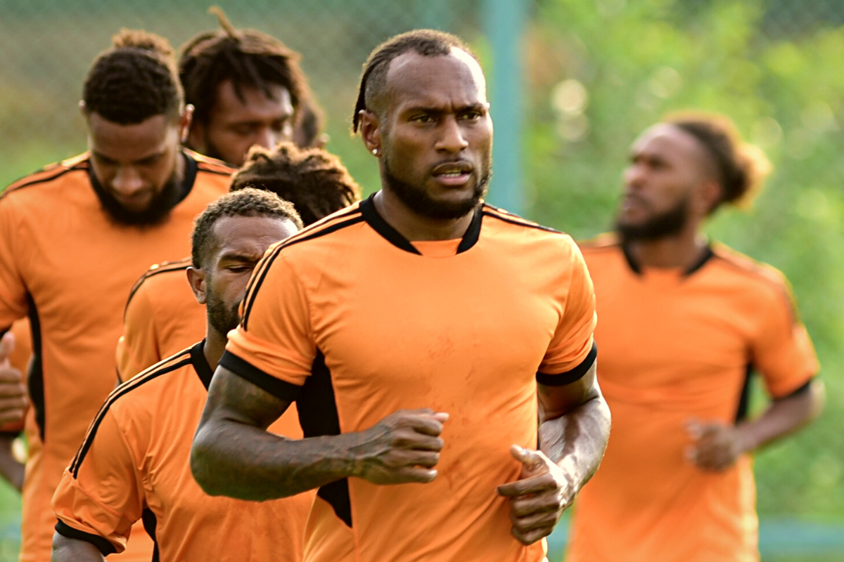 Brian Kaltak was the captain of Vanuatu when its World Cup qualifiers were cancelled after a COVID-19 outbreak.