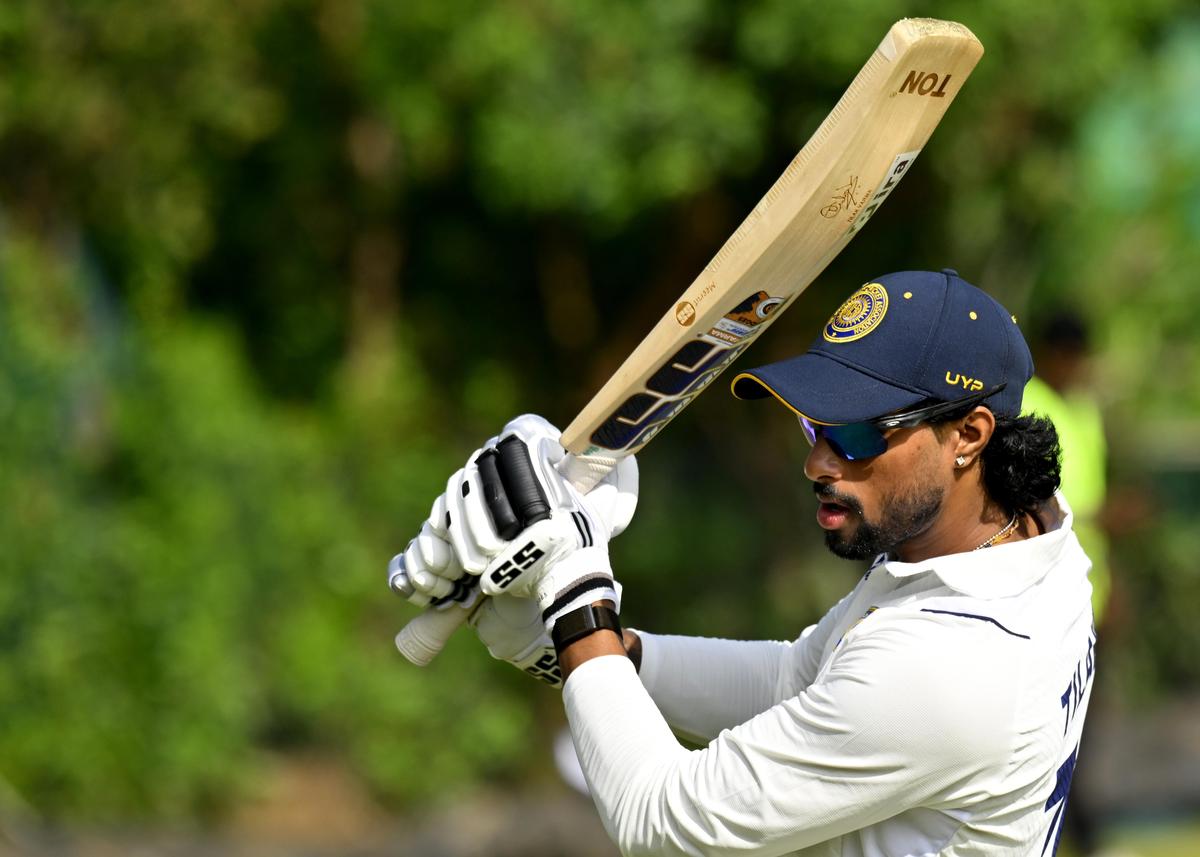 Tilak is determined not to be boxed in as a T20 specialist. “I’m good, but I want to be a complete all-format player,” he says.