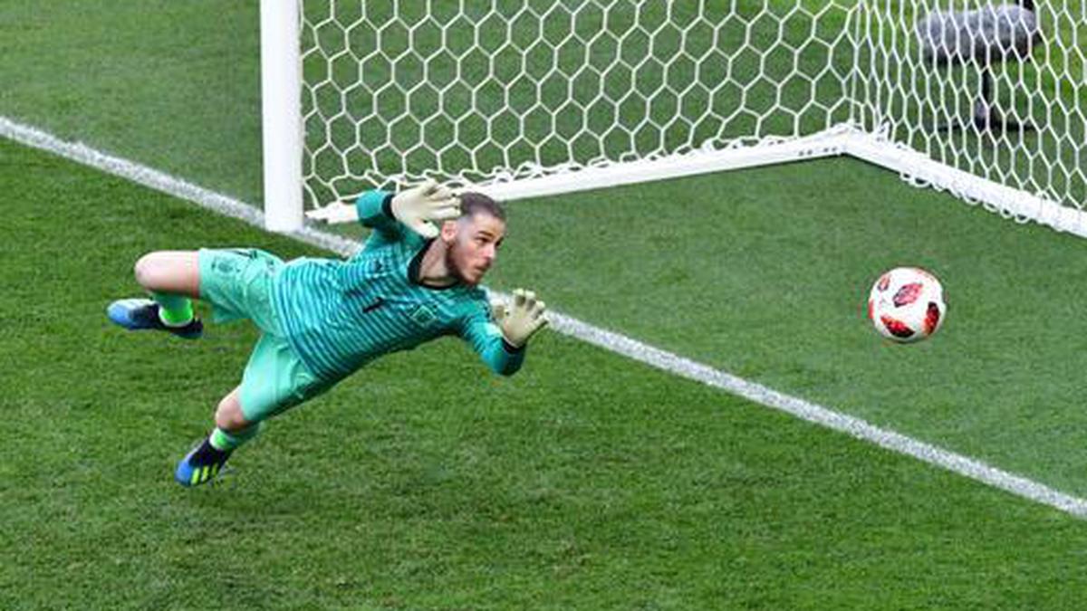 Unsafe hands? De Gea saves just one shot at World Cup