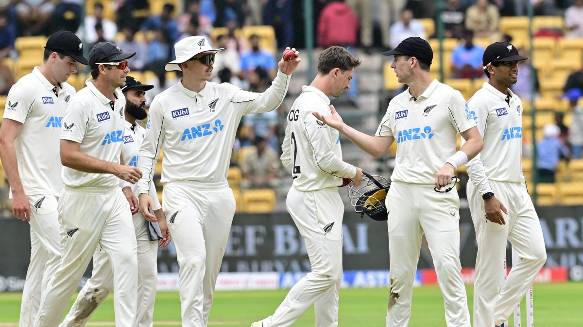 IND vs NZ, 1st Test, Day 2: New Zealand grabs India by collar, skittles host for its lowest total at home