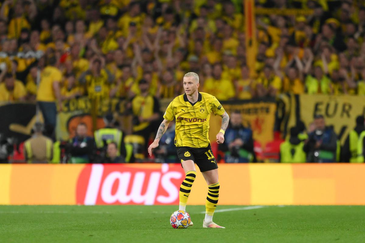 Lone ranger: While Marco Reus’ last dance did not have a fairytale ending, Edin Terzic’s side will be proud of the way it approached the final.