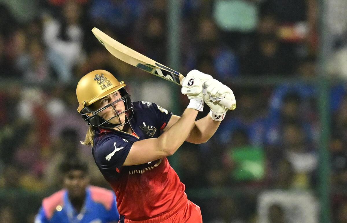 Ellyse Perry’s personal best score was not enough to hand RCB a win in its first home game of the season.