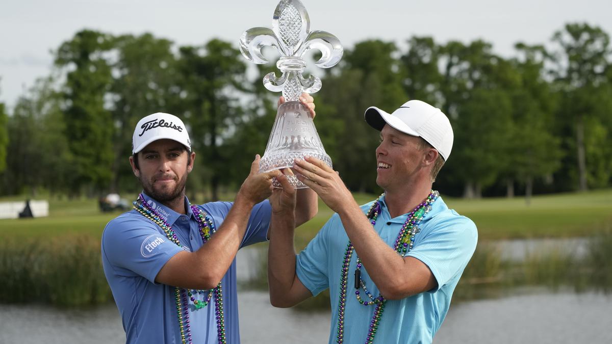 Nick Hardy, Davis Riley workforce as much as win Zurich Classic of New Orleans