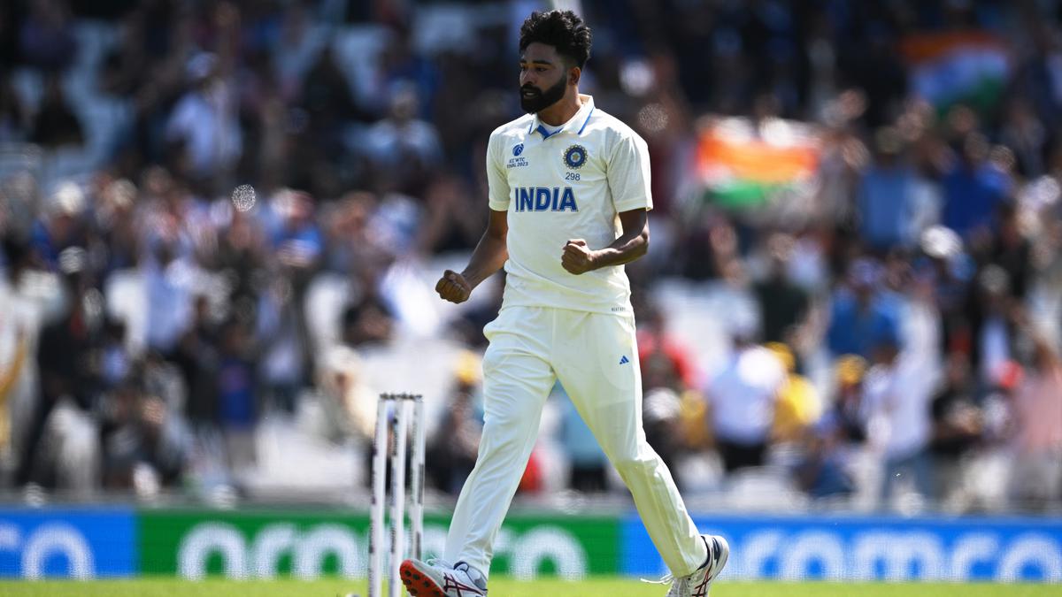 WTC Final, IND vs AUS: Siraj reaches 50 Test wickets