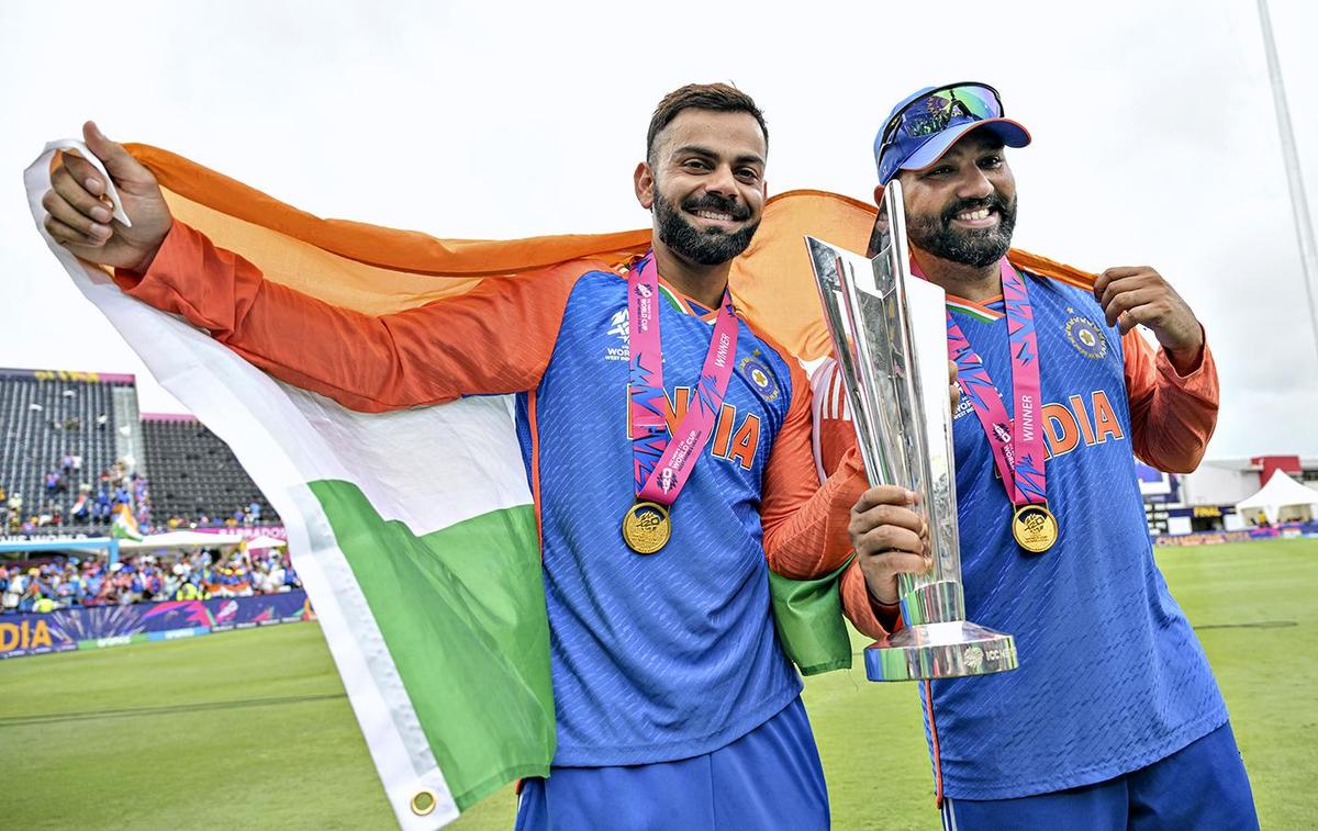Pouco mais de sete meses após a derrota dolorosa, Rohit Sharma levou a Índia ao título da Copa do Mundo T20 Masculina em Barbados.