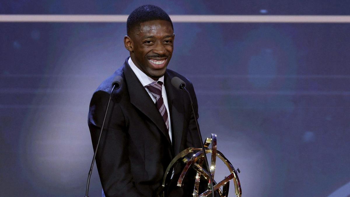 Dembélé a de nouveau été élu joueur de l’année en Ligue 1 malgré seulement 9 titularisations.