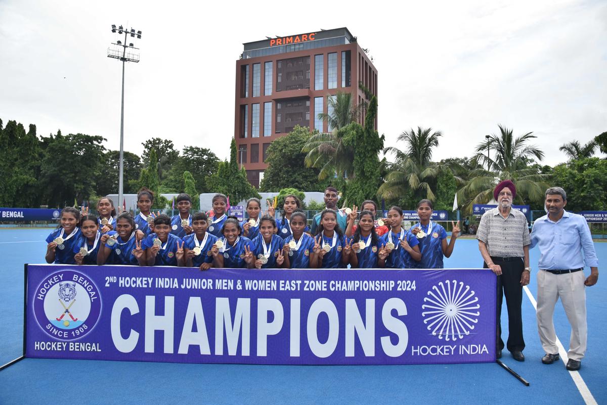 Hockey Jharkhand won the women’s title at the junior East Zone Championship in Kolkata on Sunday.