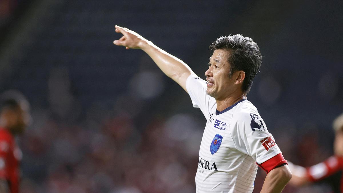 Kazuyoshi Miura to play on aged 55 after move to Portugal