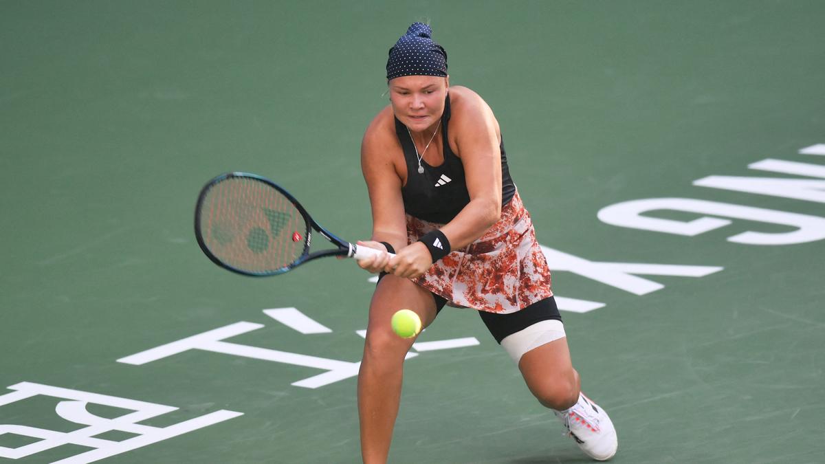 WTA Thailand Open Diana Shnaider tops Zhu Lin to win first career