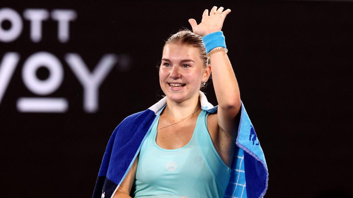 Australian Open 2024: Timofeeva stuns 10th seed Haddad Maia in seven-year first