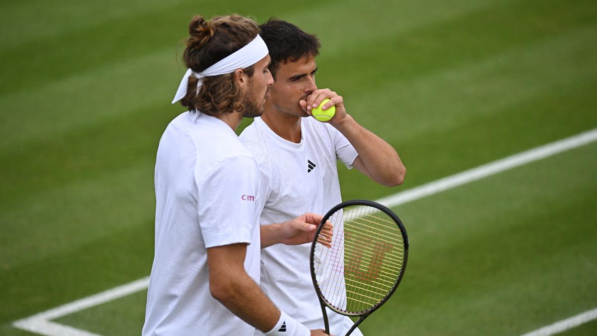 Wimbledon 2023: Tsitsipas brothers ousted by French teenagers in first round