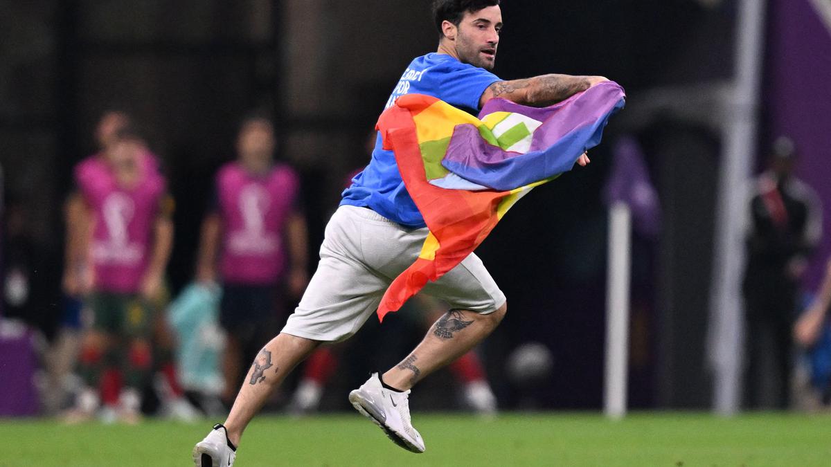 World Cup pitch invader Mario defends breaking the rules, banned from remainder of tournament