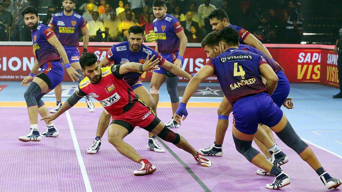 Pro Kabaddi 2022: Bengaluru Bulls through to semifinal after win 56-24 over Dabang Delhi, to face Jaipur Pink Panthers