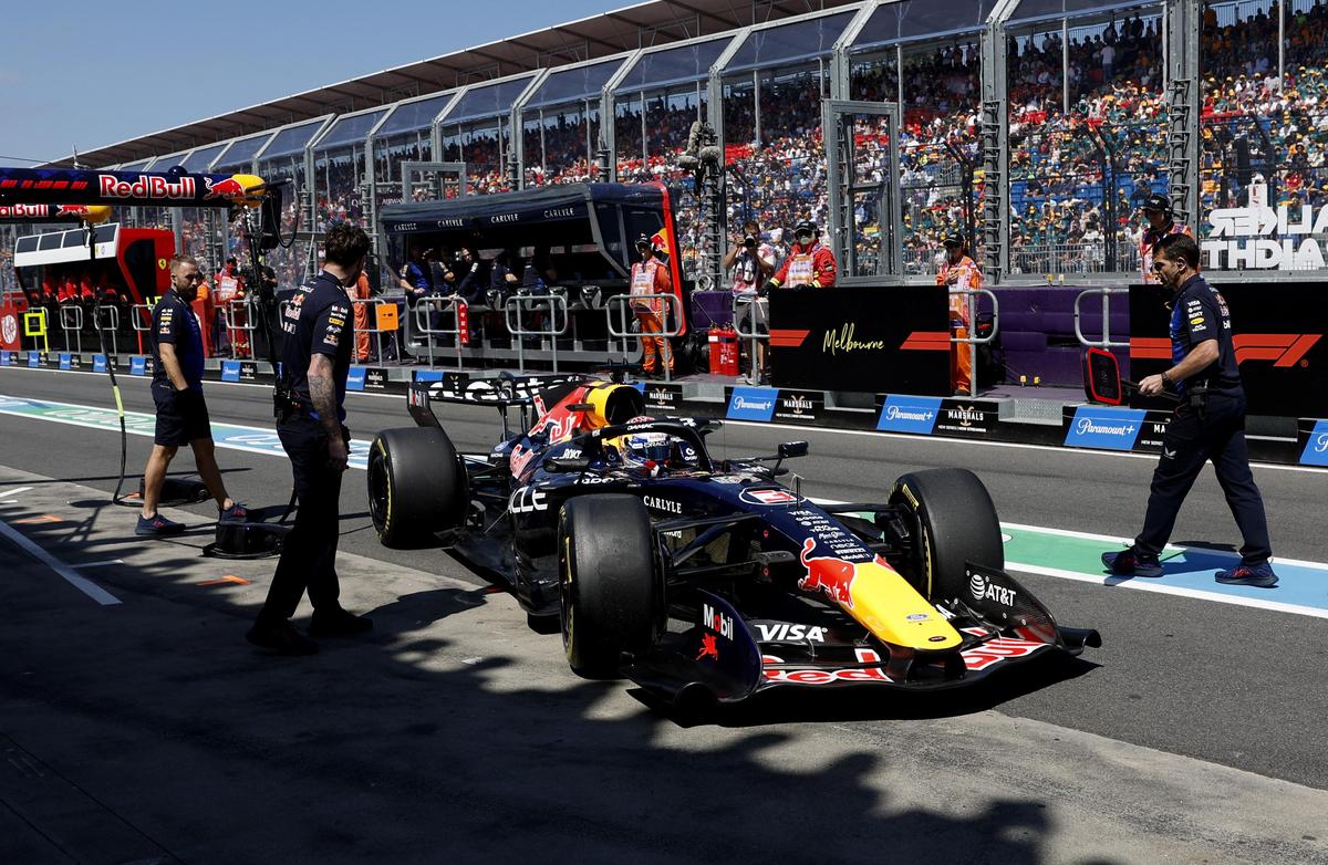 The ‌mishaps ⁠continued in the second (FP2), with Max Verstappen stalling in ⁠the pit lane straight after exiting the Red Bull garage.