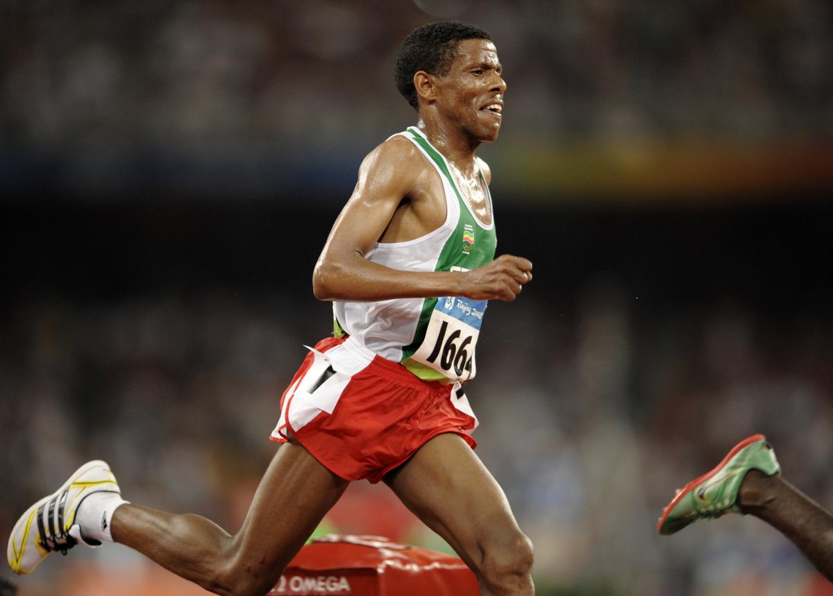 Haile Gebrselassie.