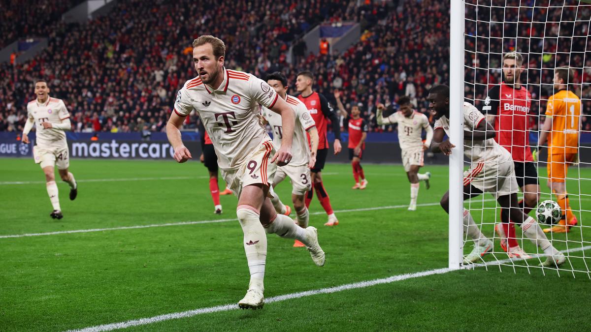 UEFA Champions League 2024-25: Harry Kane leads Bayern Munich past Bayer Leverkusen into quarterfinal