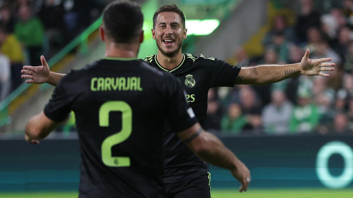 LIVE CEL 0-3 RMA, Eden Hazard scores, Champions League: Celtic vs Real Madrid, UCL score