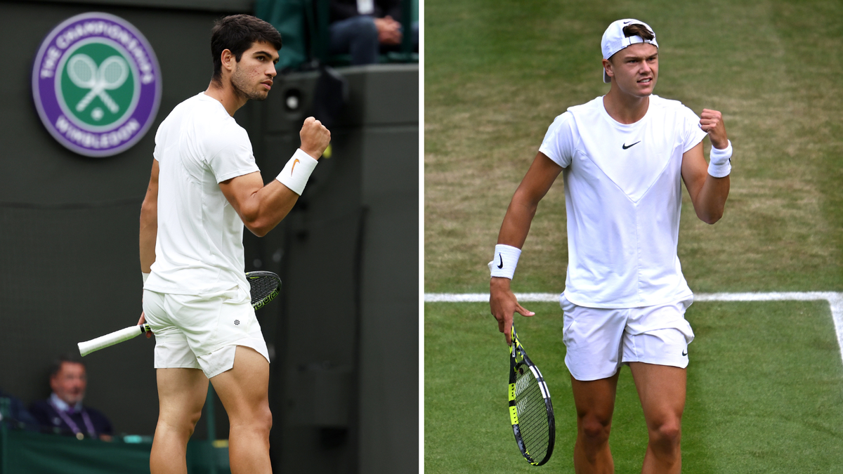 Wimbledon 2023 Quarterfinals Alcaraz defeats Rune; Jabeur, Sabalenka set up final-four clash; Bopanna-Ebden pair reaches doubles semifinals, HIGHLIGHTS
