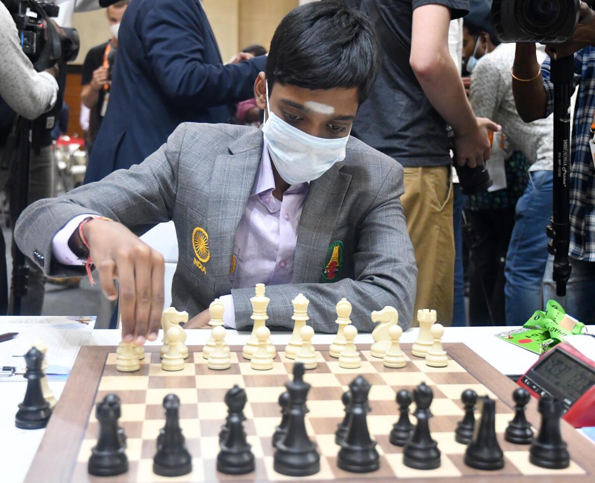 Praggnanandhaa beats Firouzja in FTX Crypto Cup chess
