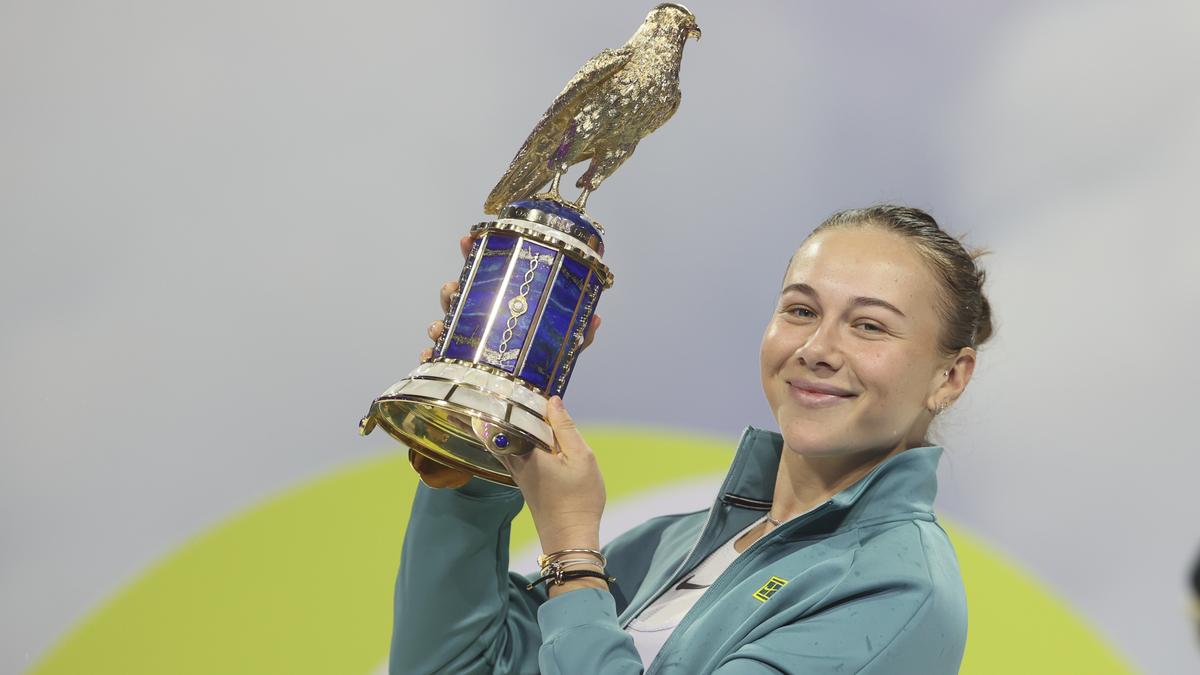 Qatar Open 2025 Anisimova sweeps past Ostapenko to claim title in Doha