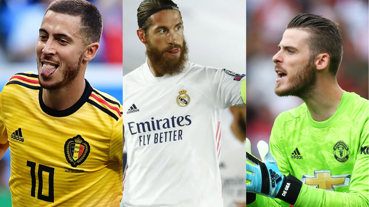 Ramos, Hazard, De Gea among free agents after summer football transfer window