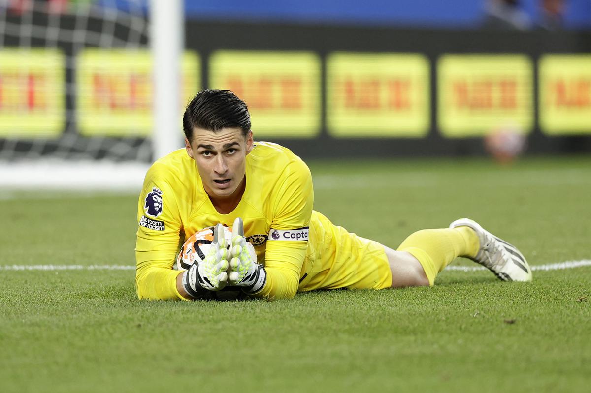 Kepa Arrizabalag, who joined Real Madrid on loan from Chelsea might be touted as a starter as Real travels to Almeria following a 2-0 win.