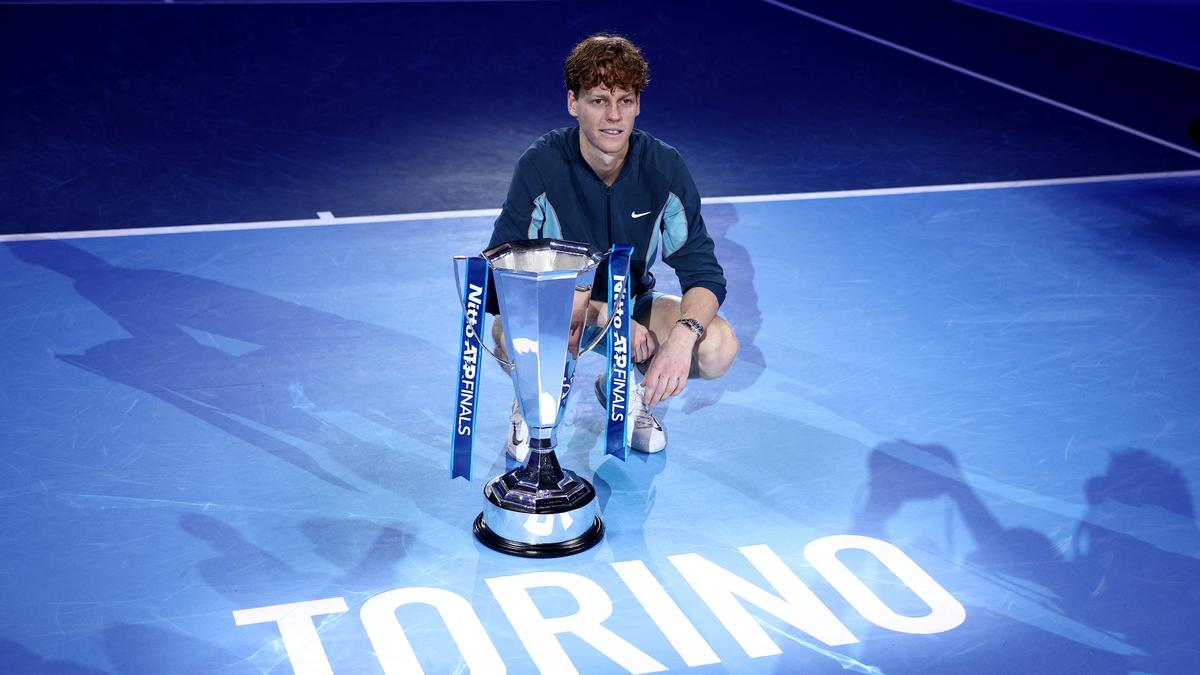 Sinner opens up about his doping case after beating Fritz for ATP Finals trophy