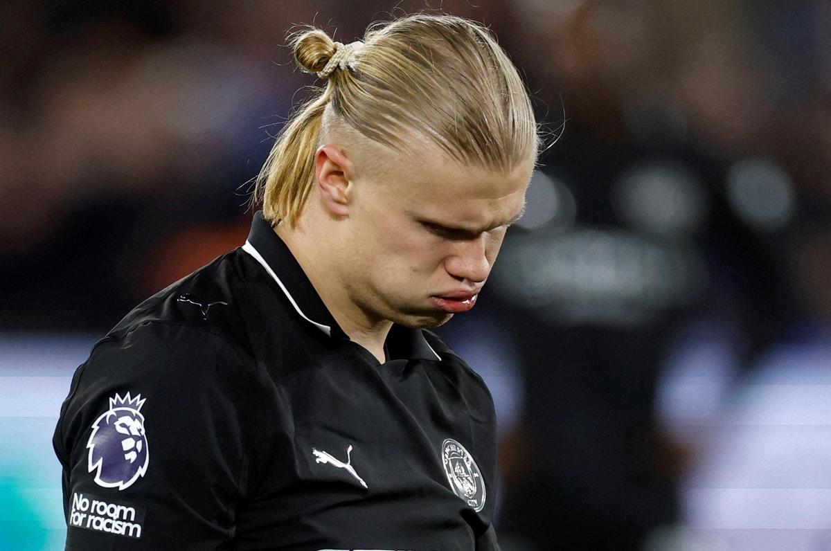 Erling Haaland marcou apenas cinco gols em 15 jogos em 2026.