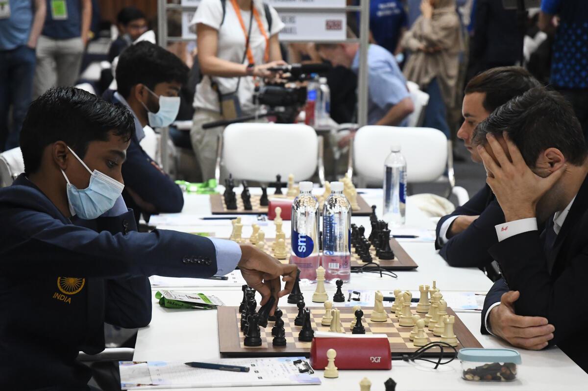 Italy Shocks Norway On Day Of Endgames, Estonian Grandmaster Faints At  Board 