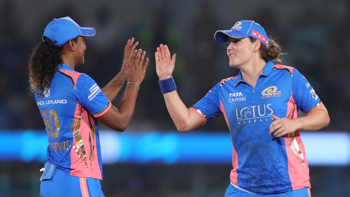 WPL 2025: Sciver-Brunt’s all-round show helps Mumbai Indians beat Gujarat Giants, register first win of the season