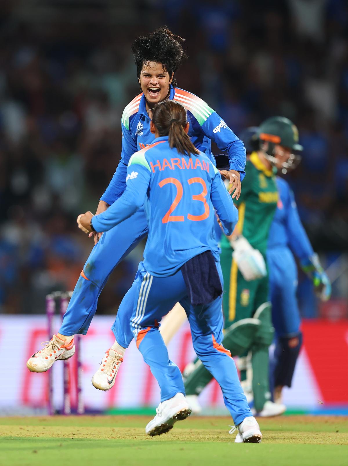 Unfinished business: Shafali has now set her sights on the upcoming T20 World Cup, determined to exorcise the demons of India’s defeat to Australia in the 2020 edition.