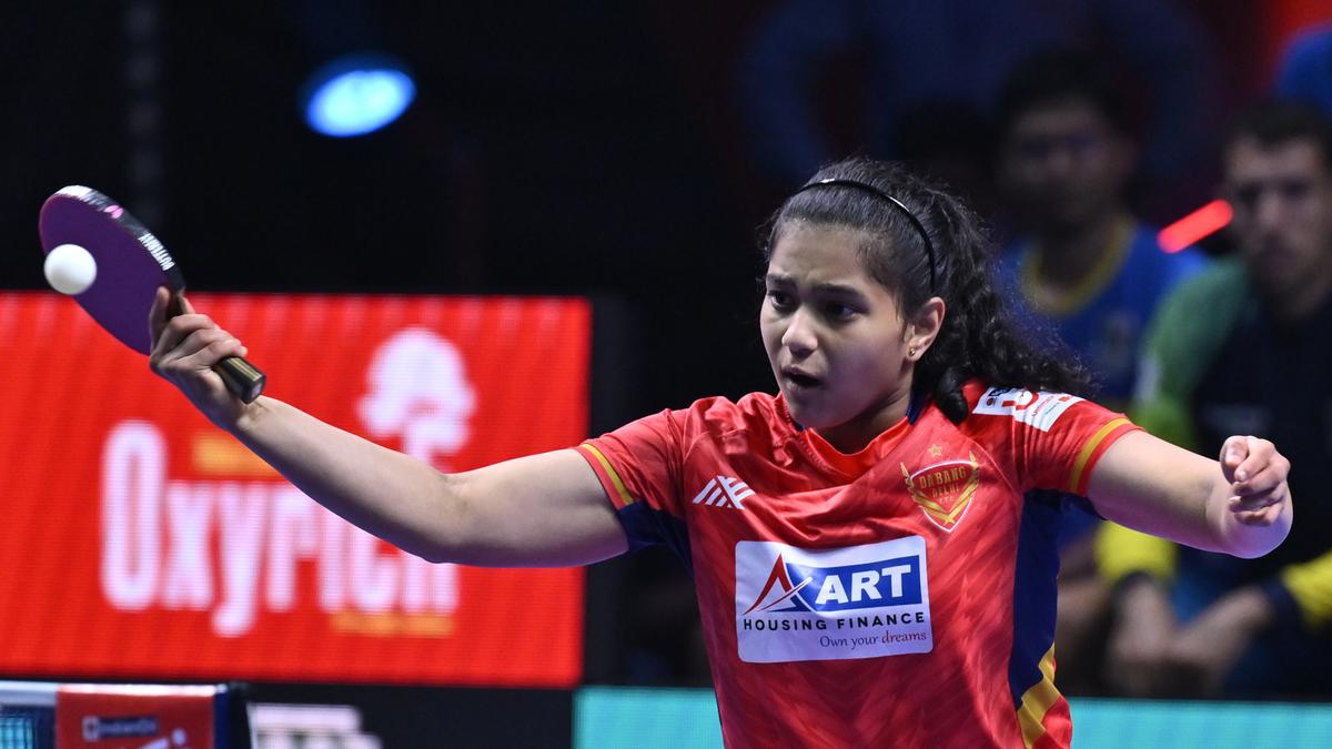 UTT 2024: Diya Chitale injured before the final between Goa Challengers and Dabang Delhi