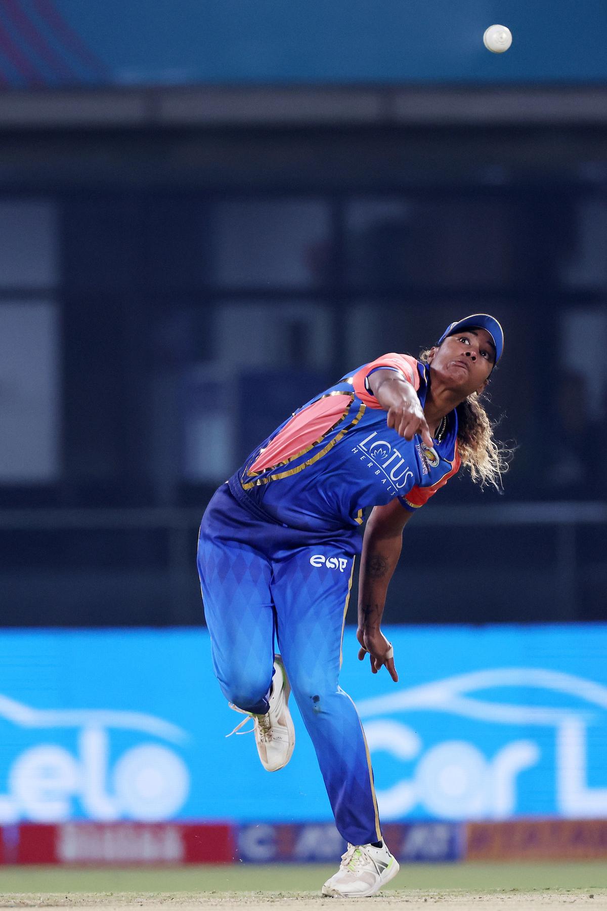 Hayley Matthews of Mumbai Indians  