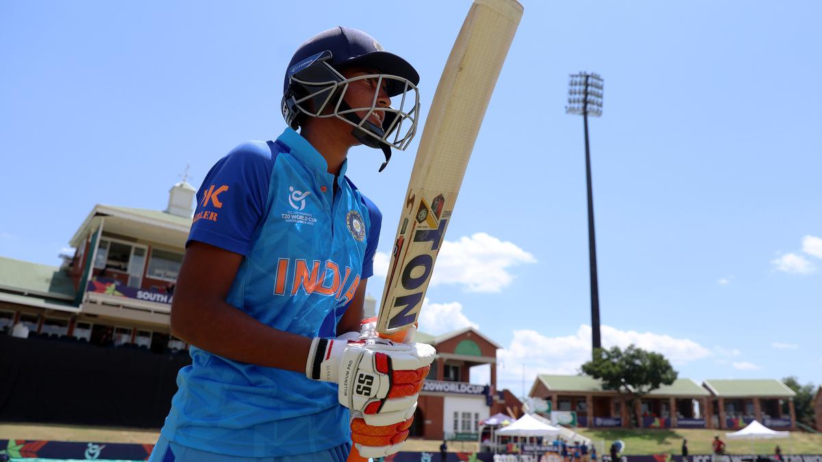 U19 Women’s T20 World Cup: Shweta Sehrawat shines as India beats New Zealand to enter maiden final