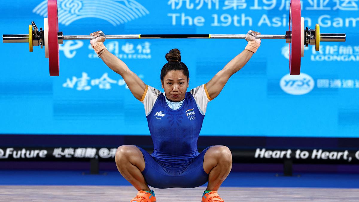 Mirabai Chanu in three-week rehab phase after injury scare at Asian Games