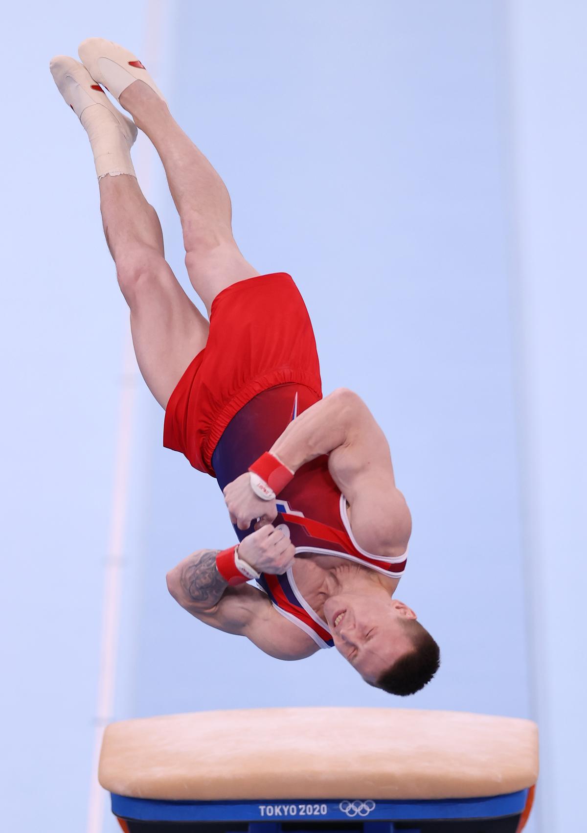 Denis Ablyazin represented the Russian Olympic Committee (ROC) at the 2020 Tokyo Olympics.