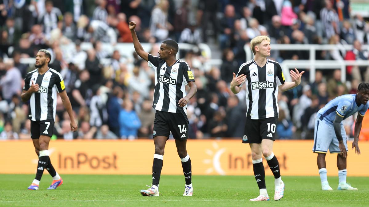 Newcastle v Tottenham: Isok scores winner as Magpies dominate Premier League against Tottenham