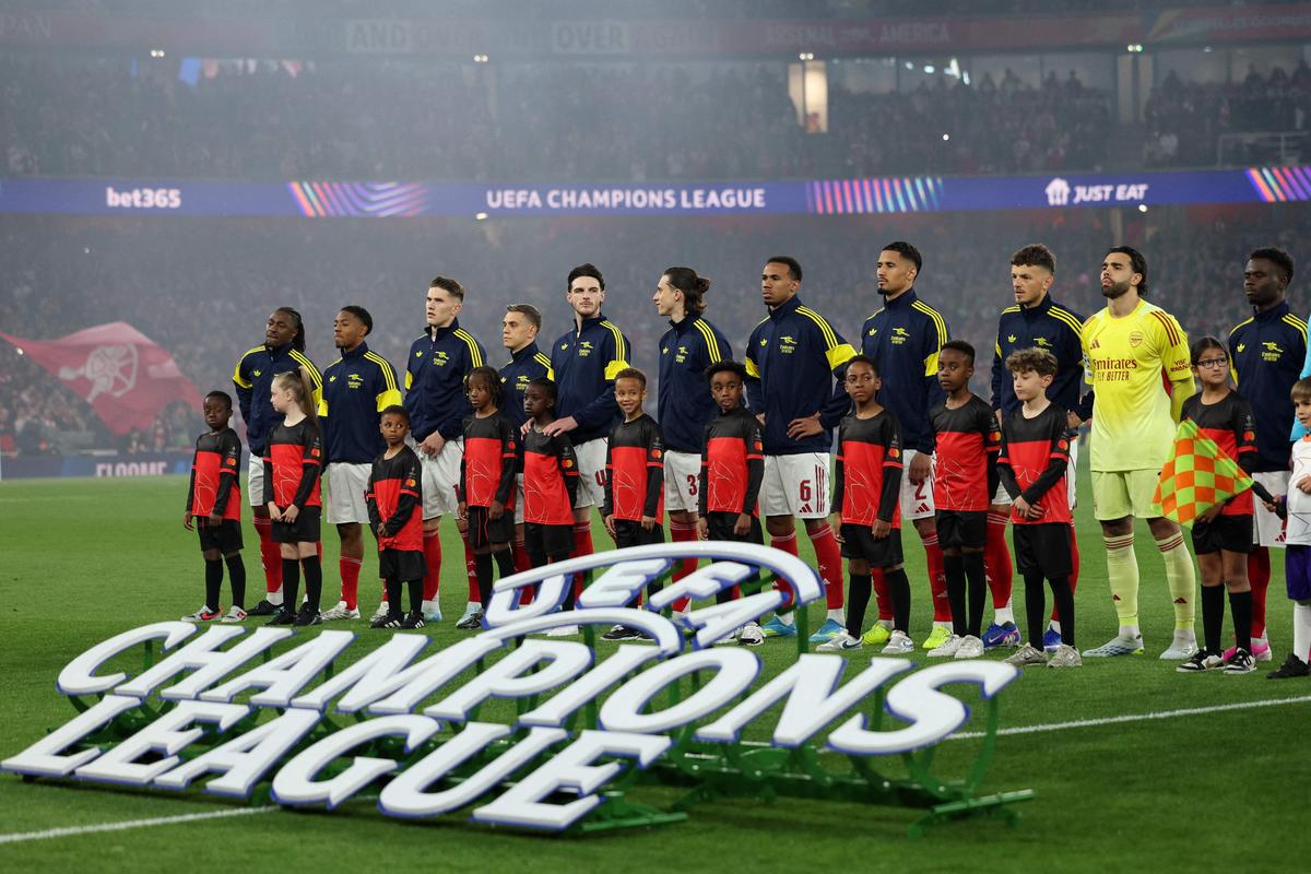 Arsenal inkasoval v tejto sezóne Ligy majstrov iba štyri góly.