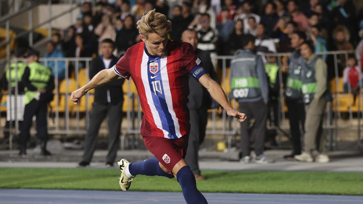 Martin Odegaard Lesionado Tras la Victoria de Noruega 2-1 Sobre Austria en la Nations League