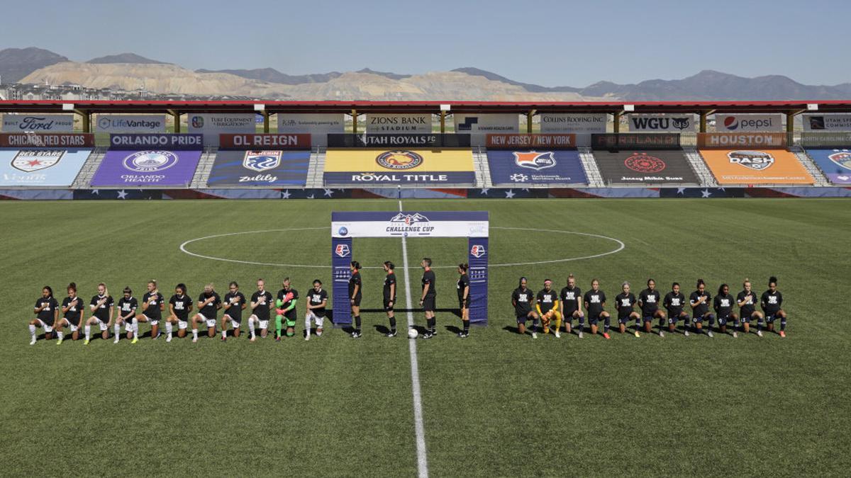 Black Lives Matter takes centrestage as NWSL returns in Utah