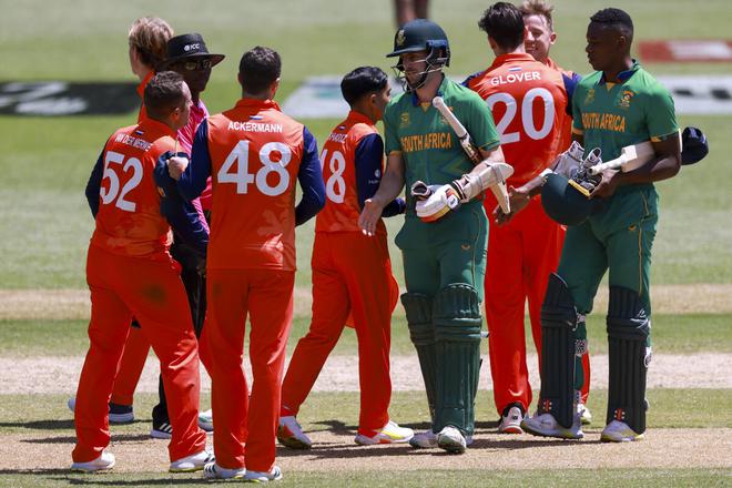 The Netherlands came up with a spirited performance to knockout South Africa in the T20 World Cup 2022.