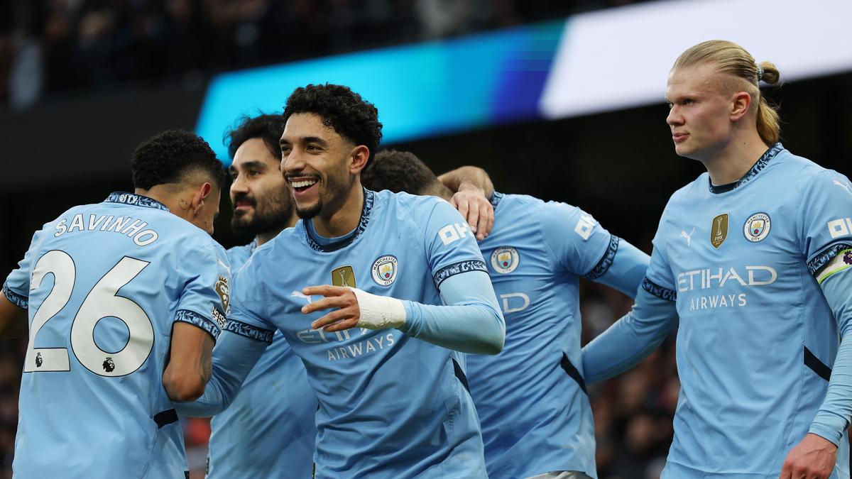 Premier League 2024-25: Marmoush hat-trick lifts Man City into top four