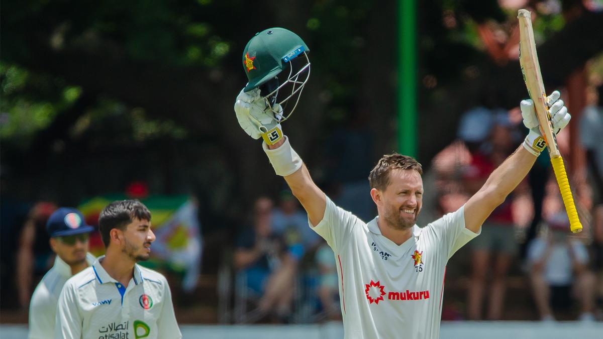 Three Zimbabwe centurions unsettle Afghanistan on second day of first Test