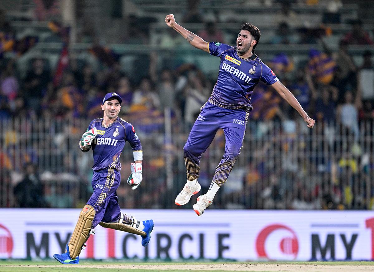 Kolkata Knight Riders’ Harshit Rana. 