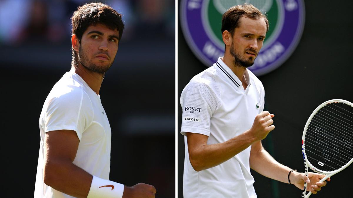Wimbledon 2023 Alcaraz vs Medvedev, semifinal preview, Head-to-head record, live streaming info