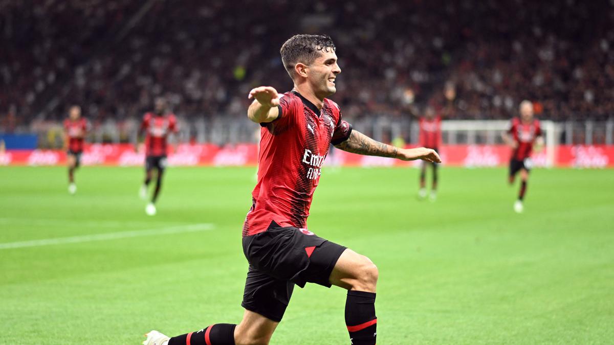 Pulisic scores again to help Milan thrash Torino; Roma slumps to Verona loss