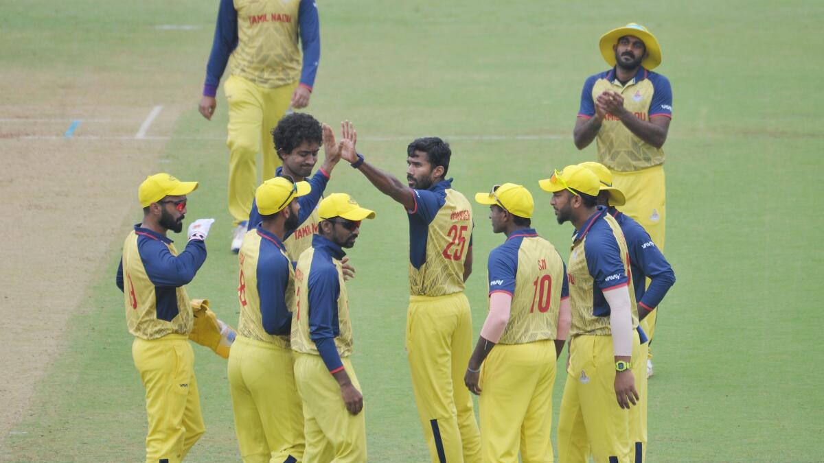 Vijay Hazare Trophy: Warrier, Natarajan dismantle Bengal to set up Tamil Nadu’s five-wicket win