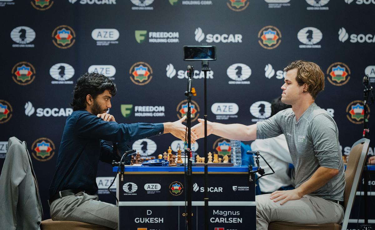Chess World Cup: Carlsen wins first game vs Gukesh; Erigaisi leads